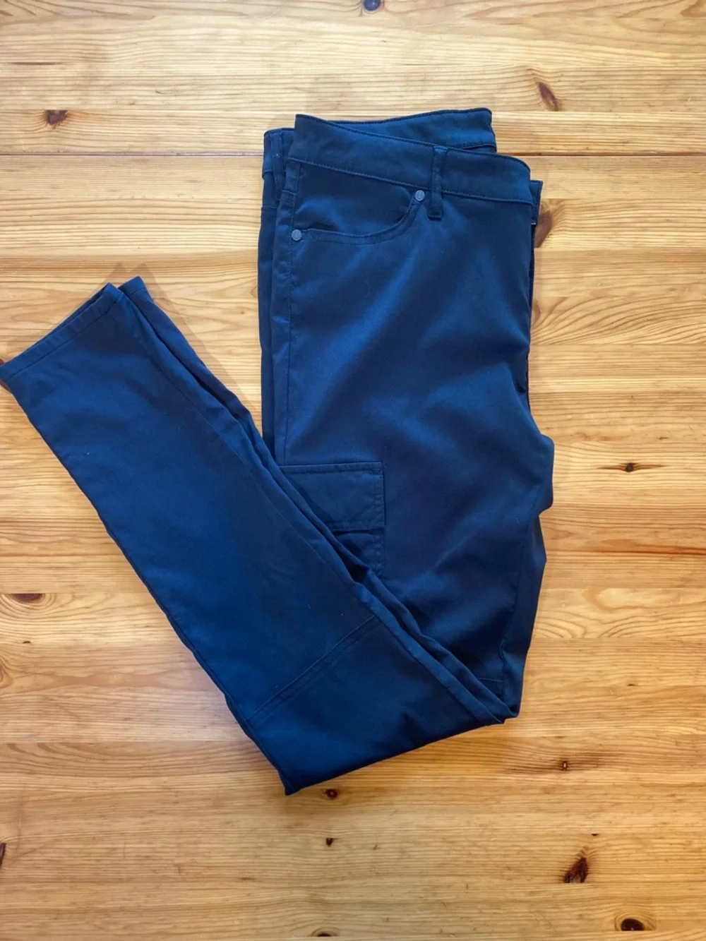 Prana Women's Meme Hiking Trail Pants in Black Size 12 - Picture 7 of 9